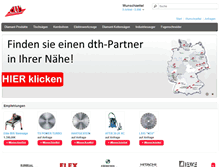 Tablet Screenshot of dth-online.de
